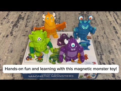 Lakeshore Magnetic Monsters 🧲 👾 | Creative & Fun for Kids
