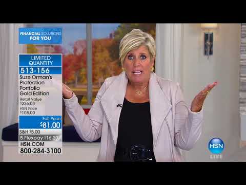 HSN | Suze Orman Financial Solutions for You 09.25.2017 - 04 PM