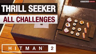 HITMAN 2 Hokkaido - &quot;Thrill Seeker&quot; Mission Story with Challenges