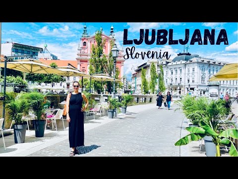 Ljubljana, Eslovênia, é LINDA, passo a passo da cidade velha de Ljubljana, Travel Europe 🇸🇮