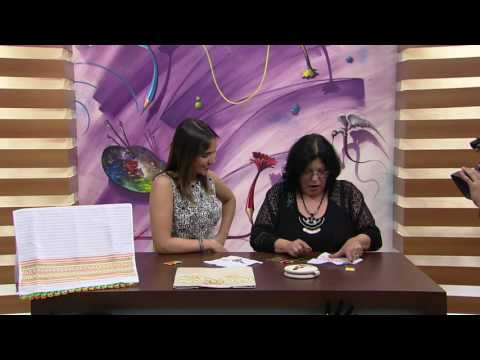 Mulher.com - 25/07/2016 - Bordado em pano de copa - Valquíria Campanelli PT2