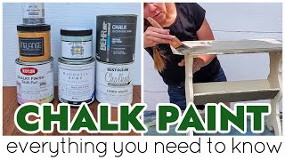 BEST Tricks for Using Chalk Paint on Furniture - Watch this BEFORE using painting with chalk paint