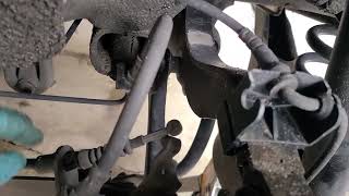 Parking Brakes not holding-2008 Volkswagen Jetta-Parking Brake Cables Replacement