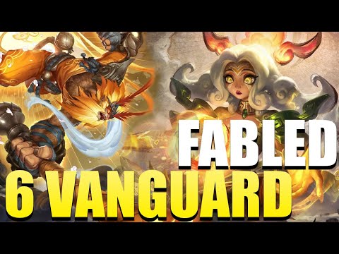 VANGUARD FABLED IS OP   | TFT SET 4.5 Patch 11.4 | Teamfight Tactics Fates
