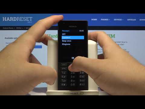 How to Change Message Sound in NOKIA 216 – Adjust Sound Settings