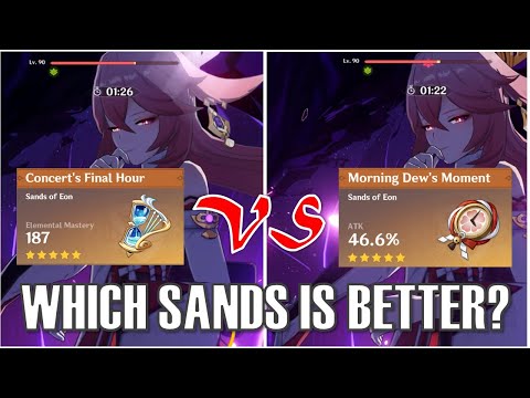 Which Sands for Yae Miko in 3.0 - EM or ATT? | Genshin Impact Aggravate Yae Miko Build