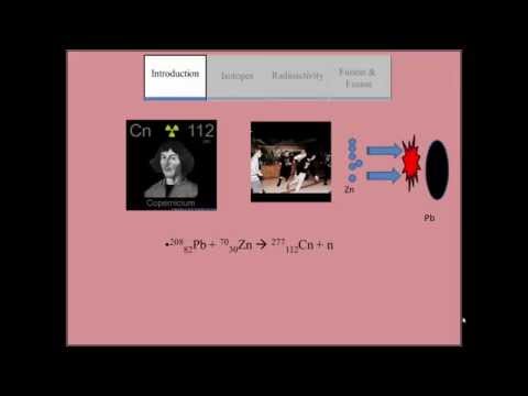 ChemWiki Elemental Minute: Copernicium (Nuclear Properties)