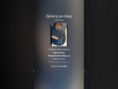 Martina Nováková - Zpívání je pro chlapy