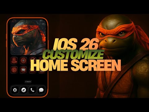 How to Customise your iPhone with iOS 26 | Home screen & Custom icons