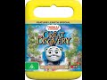 Opening To Thomas Friends The Great Discovery 2008 DVD Australia Fixed