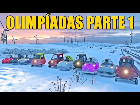 OLIMPÍADAS DO NOVO CARRO DE 3 RODAS PARTE 1 - ARREMESSO DA MORTE - FORZA HORIZON 4 - GAMEPLAY