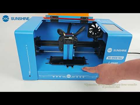 نحوه استفاده از دستگاه لیزر سانشاین مدل SS-890B مینی