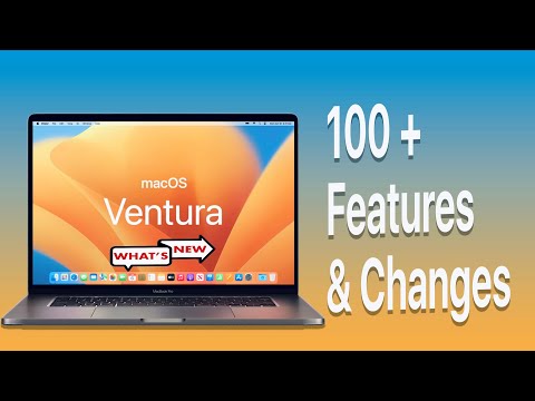 macOS 13 Ventura is Out - What's New? - 100+ New Features