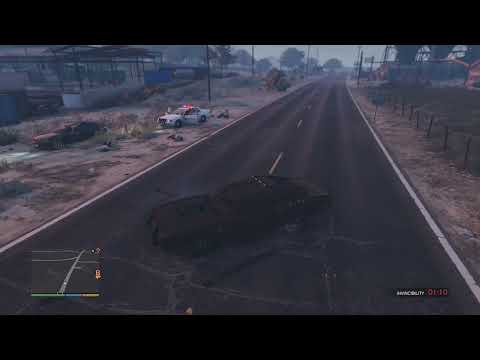 GTA V police chase and shoot out part 149