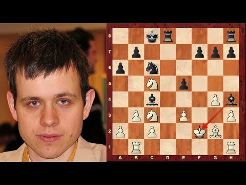 Amazing Chess Game: Super Grandmaster Navara's unbelievable King Walk Game! like Neo in Matrix!