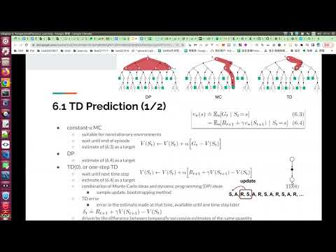 RL - Chapter 6: Temporal-Difference Learning