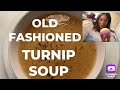 1880 Old Fashioned Turnip Soup