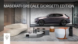 Maserati and Giorgetti. Where Italian Living Drives You​​