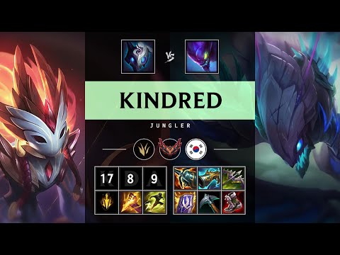 Kindred Jungle vs Kha'Zix - KR Grandmaster Patch 25.13