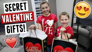Secret Valentine Gift Exchange! Opening Presents!