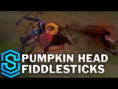 Pumpkin Head Fiddlesticks Skin Spotlight - Pre-Release - League of Legends
