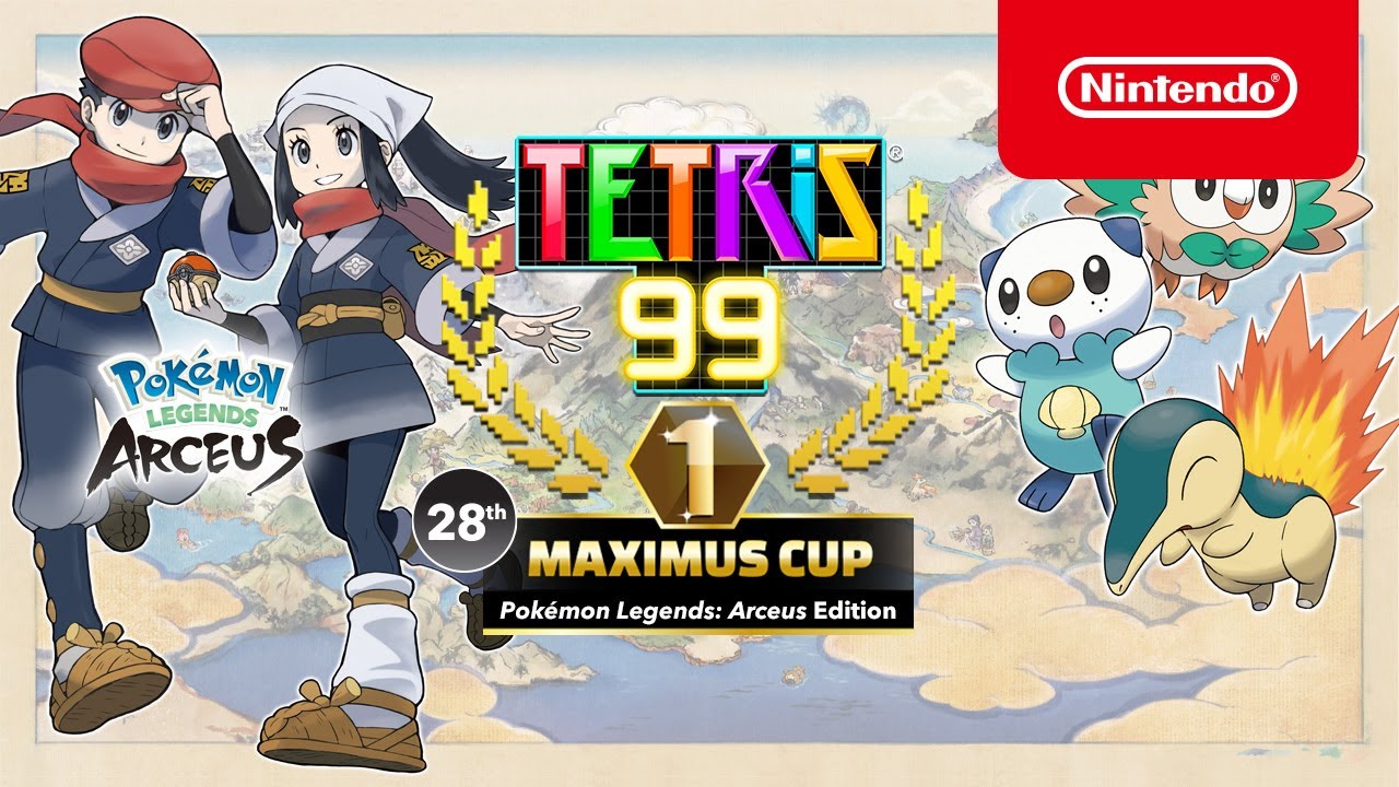 Tetris® 99 - 28th MAXIMUS CUP Gameplay Trailer - Nintendo Switch