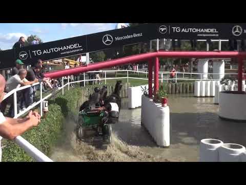 Sandro KOALICK (GER) - CAI-A***, H2, Drebkau (Germany), marathon driving, obst. Nr. 2, 15.09.2018