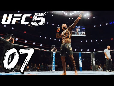 UFC 5 Career Mode - Part 7 - BRUTAL LIVER KICKS