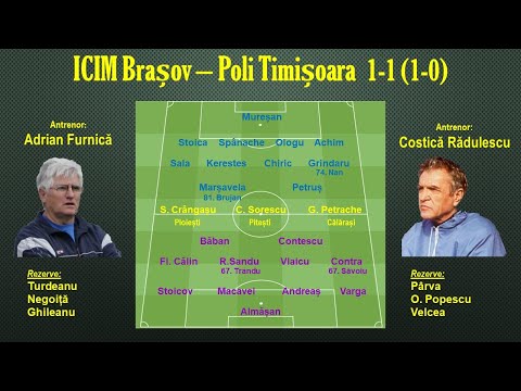 ICIM Brașov - Poli Timișoara 1-1(1-0) Et.15, 19.11.1994 Campionat Divizia A - Seria 2 REPRIZA 2