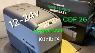 Dometic CoolFreeze CDF 26 Kompressor Kühlbox