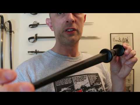 Rondel dagger simulators and Cold Steel plastic dagger review