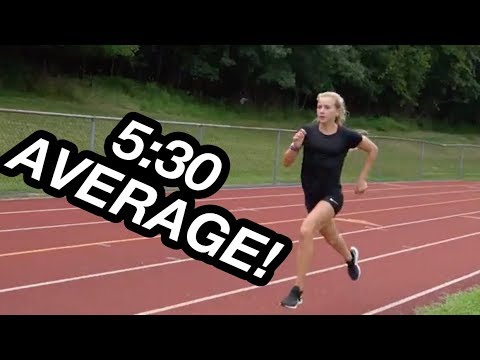 Katelyn Tuohy Mile Repeats | Workout Wednesday