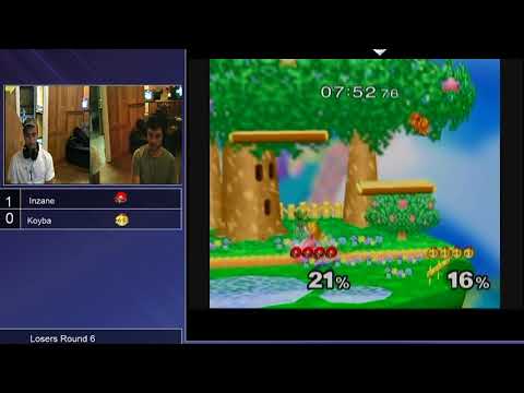 MMOM 165 SSBM - Koyba (Peach) Vs. Y2K |  Inzane (Samus) -Melee LR5