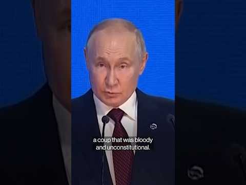 Putin Says Russia Did Not Start the War in Ukraine