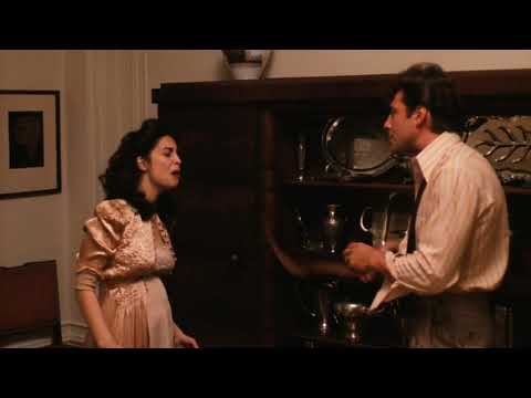 The Godfather (1972): Kitchen Destroy and Beatup Scene