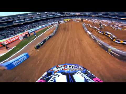 GoPro HD: Nick Paluzzi Practice - Oakland Monster Energy Supercross 2011