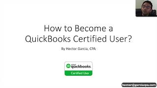How to Become a Certified QuickBooks User.  Is Certification Worth it?