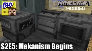 Mekanism Begins - Minecraft: WaffleMods S2E5