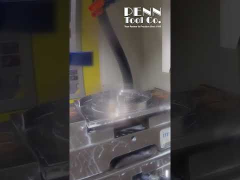 This chip fan uses air and coolant to clear up your work area!