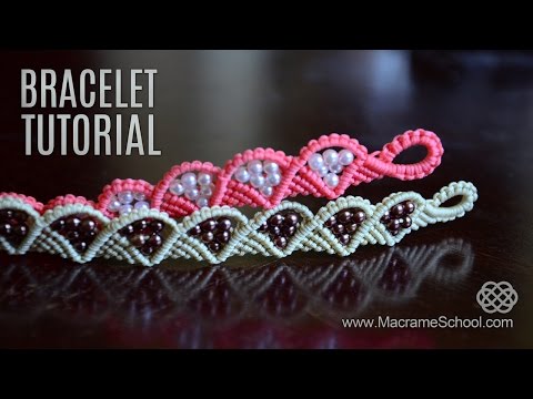 Heart Friendship Bracelet for Valentines Day DIY Tutorial