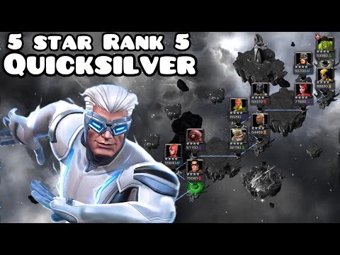5 STAR RANK 5 QUICKSILVER CLEARS REALM OF LEGENDS (No Sp3/Boosts)