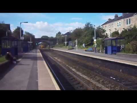 DRS Class 37's no's: 37425-37218 @ Oldfield Park {5Z29} {28-09-2015}.