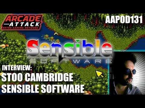 The Story of Cannon Fodder & Sensible Soccer - Stoo Cambridge Interview (Sensible Software)