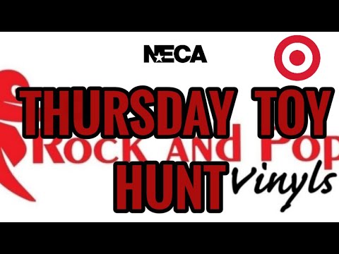 Rock and Pop Vinyls: THURSDAY TOY HUNT TARGET, NECA TOONY TERRORS 3/4/2021