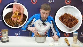 Самодельная прикормка для зимней рыбалки