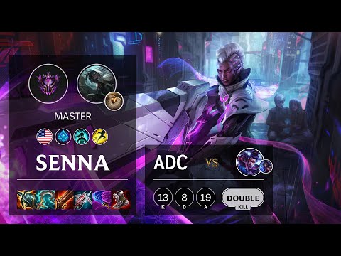 Senna ADC vs Vayne - NA Master Patch 11.18