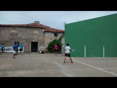 Torneo frontenis Pozalmuro 2014. Fase de grupos.
