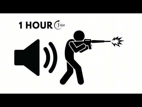 1 Hour of Gun Sounds — Realistic Shooting FX and War Ambience for ASMR or Video Editing