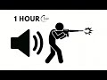 1 Hour Of Gun Sounds Realistic Shooting FX And War Ambience For ASMR Or Video Editing