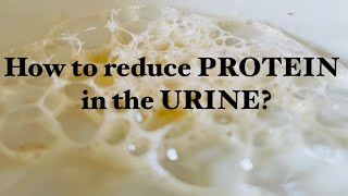 How to Reduce Protein in the Urine | TIPS